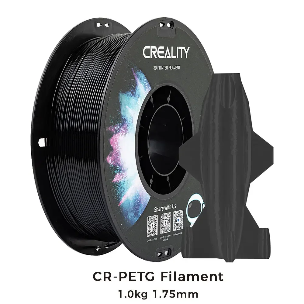 CR-PETG Filament 1KG 3D Printer Supplies  High Temperature Eco-friendly Odorless Non-Toxic Moisture Proof Printing Materials