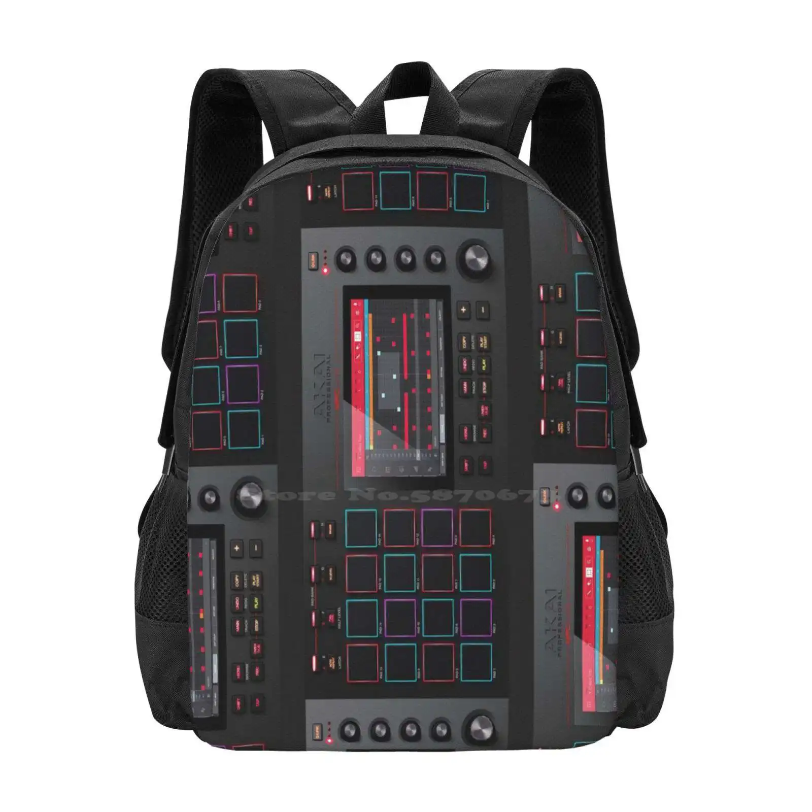

Phone Case Akai Mpc Live 3d Print Design Backpack Student Bag Phone Music Dj Mpc Live Producer House Techno Dance Logic Edm
