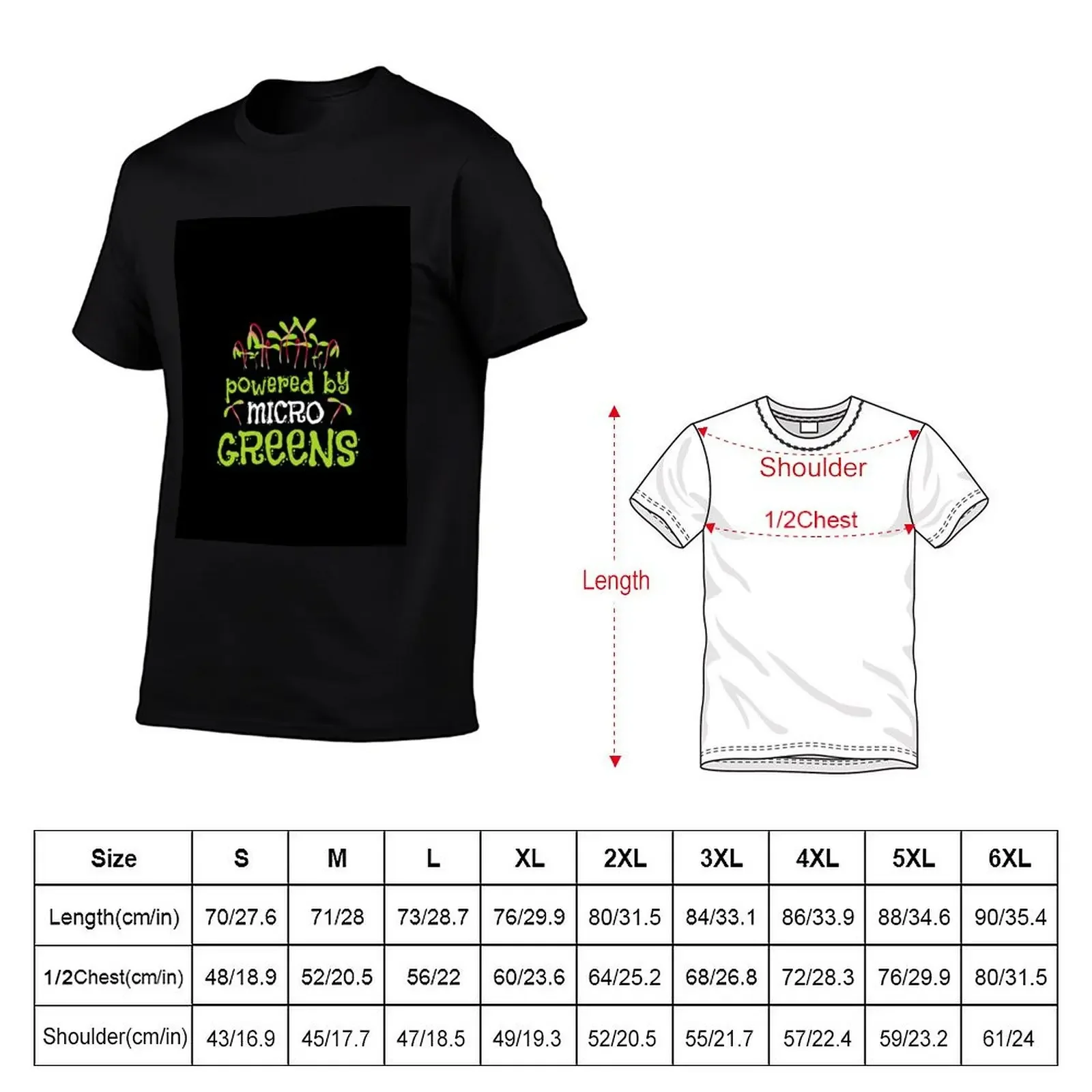 Microgreens Growing Design for a Sprout Farmer T-Shirt animal prinfor boys vintage t shirts Men's t-shirts