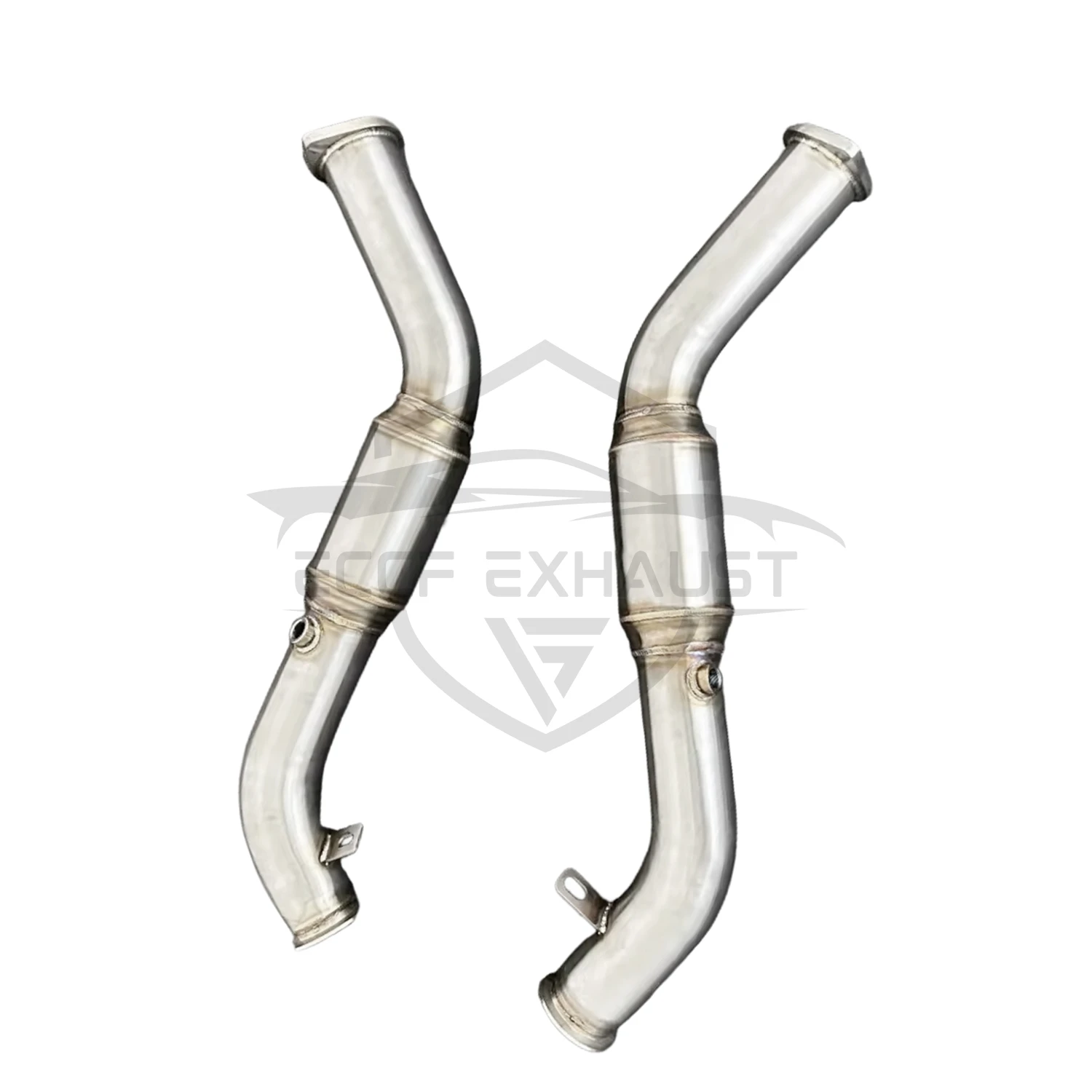 

Aggressive Exhaust Sound Sports Downpipe For Infiniti Q50 Q60 2.0T High Flow Performance Upgrade Easy Installation