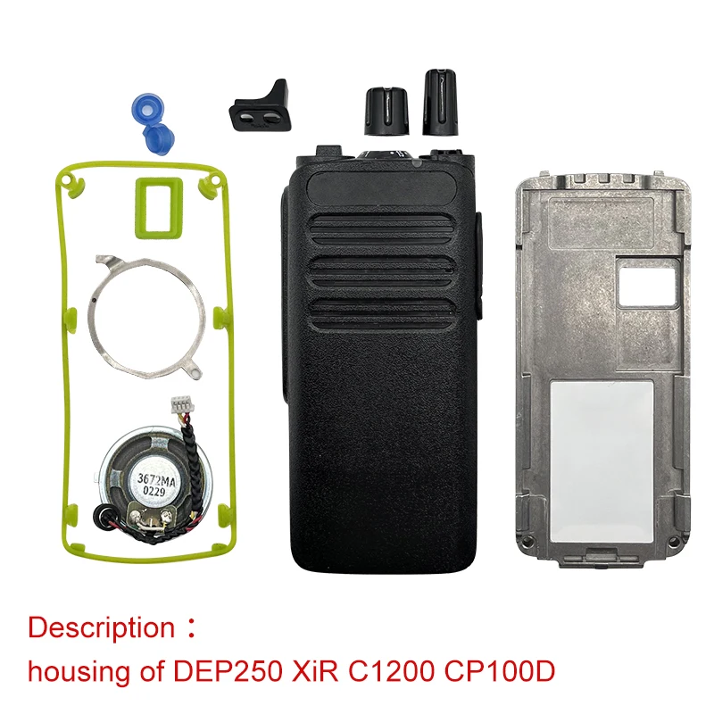 Casing Repair Parts Front Housing for Motorola XIR DEP250 XiR C1200 CP100D Walkie Talkie