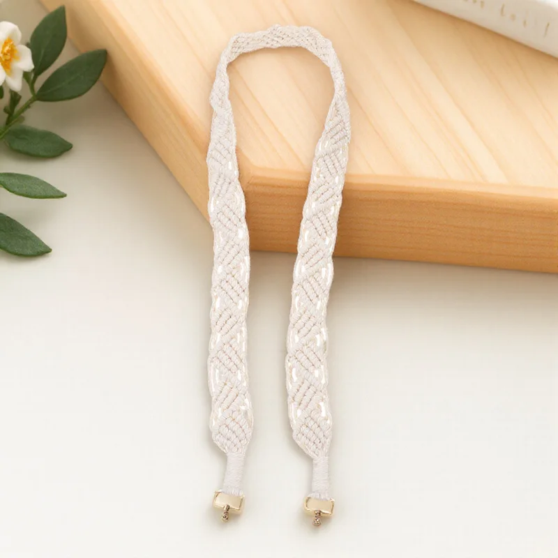 

Camera Sling Strap Wide Cotton Durable Dslr Shoulder Strap Comfortable Ergonomic Anti-Fall Rope for Climbing Travel Photography