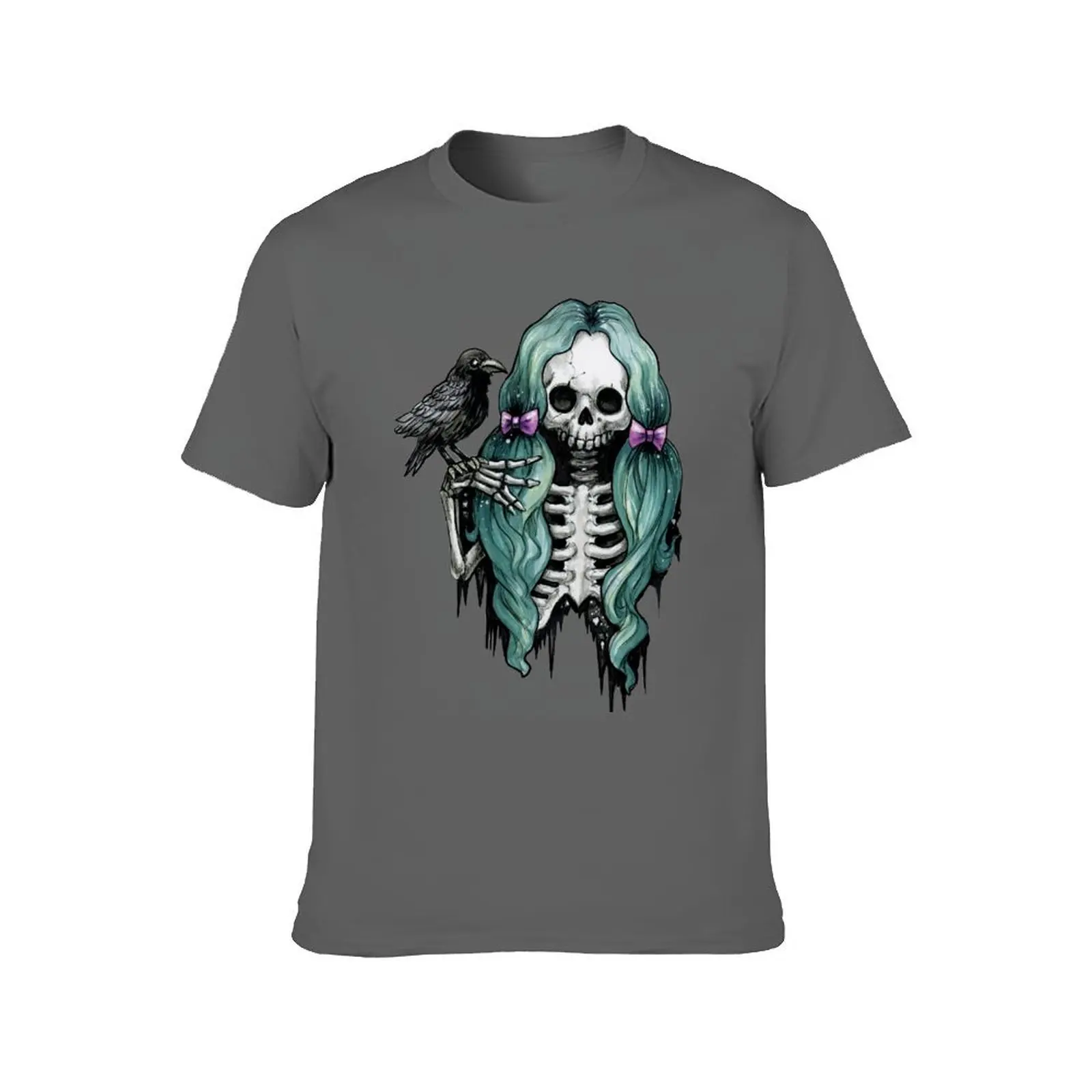 Nevermore Skully Fiend T-Shirt t shirt custom print funny t shirts man cotton t shirts high quality T-Shirt