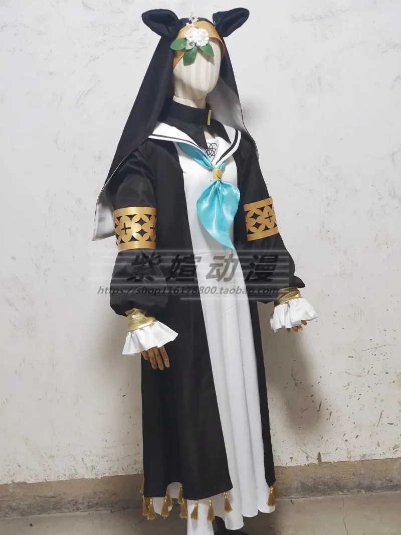 Game Blue Archive Iochi Mari Cosplay Costume Party Suit Sister Dress Halloween Carnival Uniforms Anime Clothing Custom Made