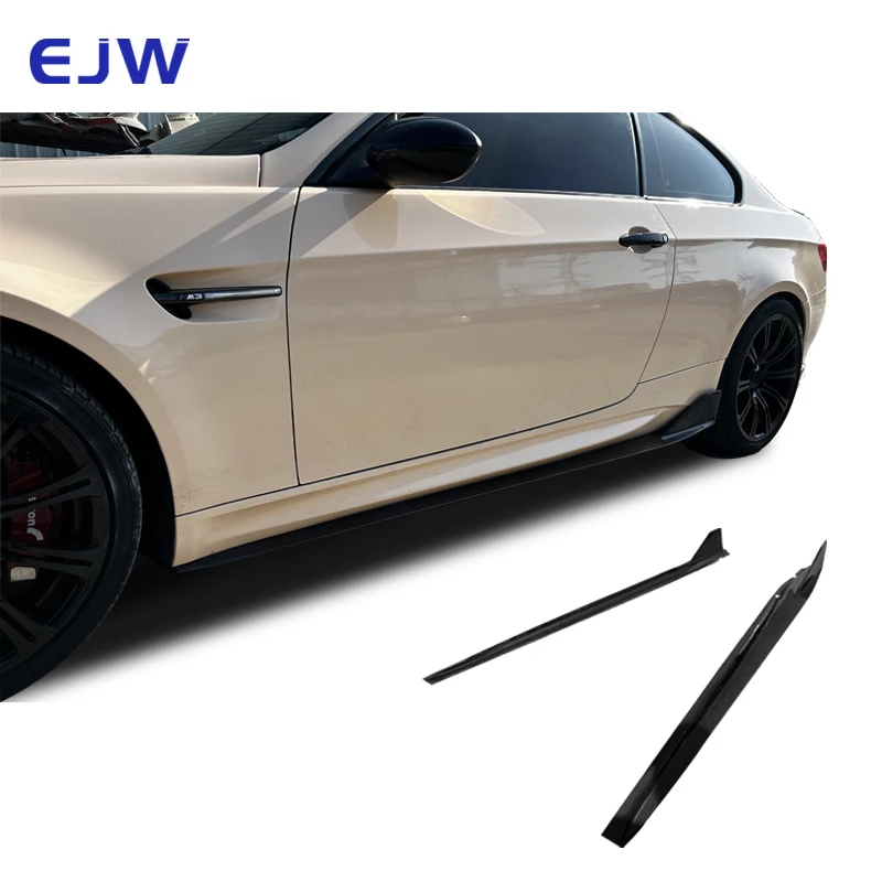 

09-13 For BMW M3 E92 Carbon Fiber Side Skirt Upgrade New Condition Dedicated Bumper Protective Skirt Edge