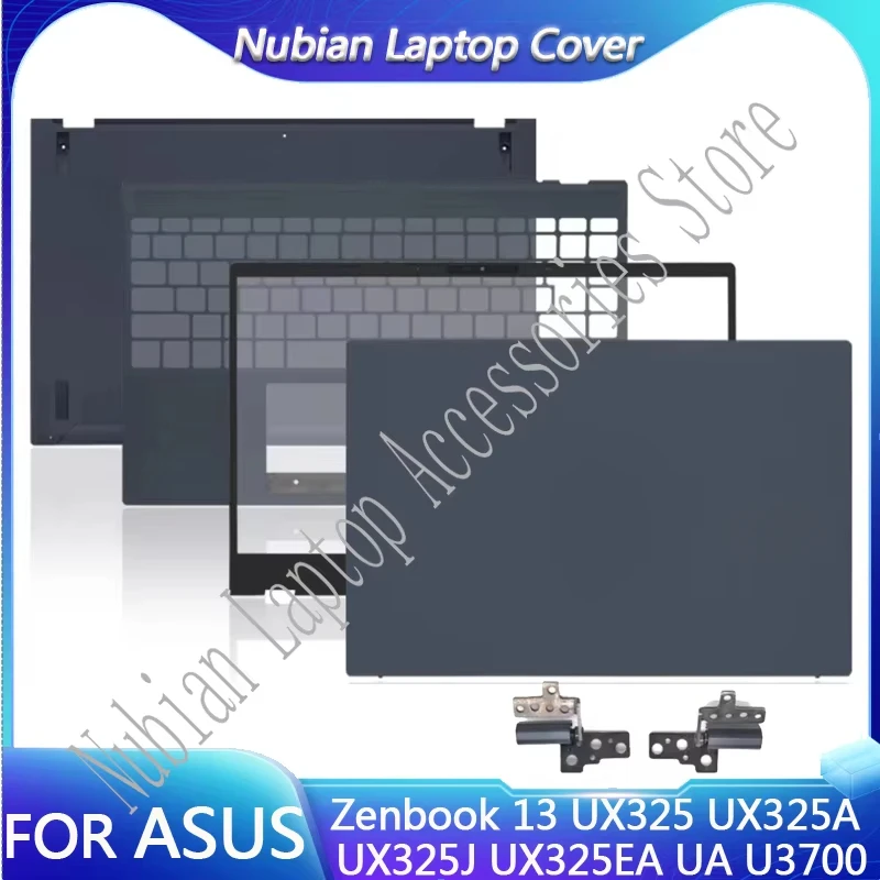 New For ASUS Zenbook 13 UX325 UX325A UX325J UX325EA UA U3700 Laptop LCD Back Cover Front Bezel Hinges Palmrest Lower Bottom Case