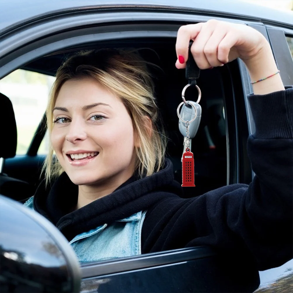 Portachiavi con bandiera del regno unito regali di londra portachiavi porta Souvenir ciondolo in lega di cartoni animati decorazione da appendere Big Ben borsa da donna in zinco britannico