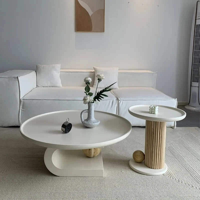 

Design Living Room Coffee Table Trau Nordic Small Mesa Lateral Coffee Table Modern White Stoliki Do Kawy Bedroom Furniture
