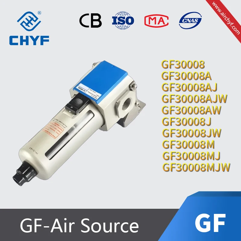 Airtac original Pneumatic Preparation unit  GF Series Regulator GF200-06/08 GF300-08/10/15 GF400-10/15 GF600-20/25