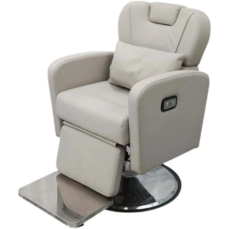 New Design Hydraulic Leather Electric Folding Barber Chair Facial Beauty Reclining Sofa Portable Barber Chairs