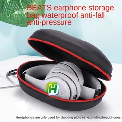 HYX For Beats Studio 1 2 3 Solo HD 2 3 Portable Headphon Storage Bag Protective Case Boxes 18*13*8.5cm With Hook Box