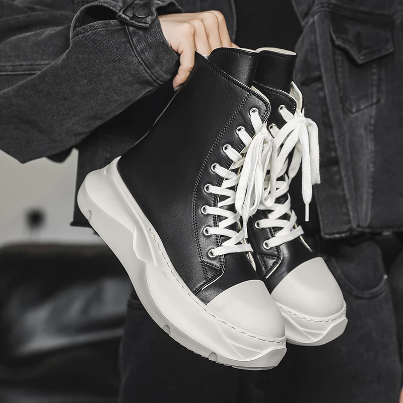 

​2025 Viral Street Shoes– Edgy Skate Shoes, Retro American Style, Thick Sole, Casual & Fashionable, Hiking-Friendly