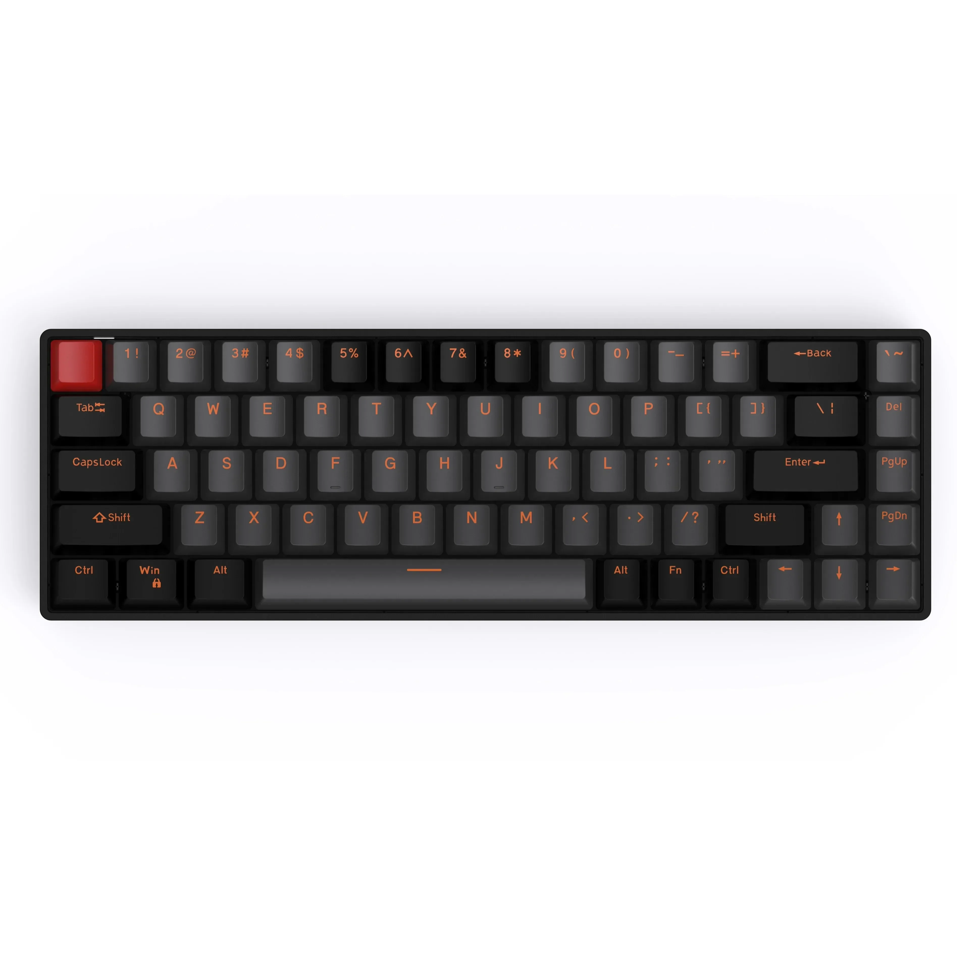 Imagem -05 - Teclado Interruptor Magnético Teclados Mecânicos com Fio Quick Trigger Hot Swap Rgb Teclado Gamer Personalizado 68 Chaves Teamwolf-raven68