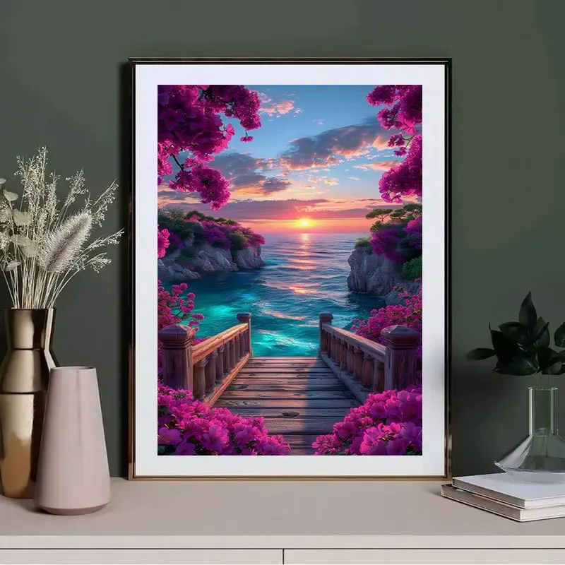 quebra-cabecas-de-500-1000-1200-2000-pecas-ponte-de-flor-de-cerejeira-sonhadora-com-vista-para-o-mar-decoracao-moderna-para-casa-presente-e-brinquedo-educacional