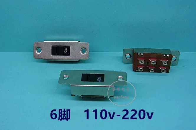 20pcs SS-22K15 Sliding Switch - 110V to 220V Voltage Converter Switch, Professional Toggle Switch for Smooth Operation