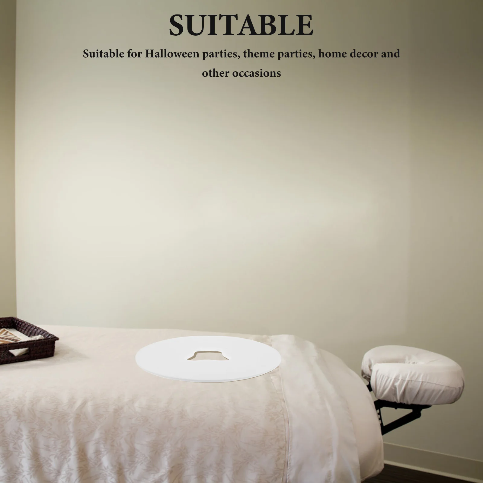 

200Pcs Disposable Spa Massage Table Face Cover Non Woven Fabric Salon Facial Bed Sheet Massage Face Pillow Facial Bed Cover