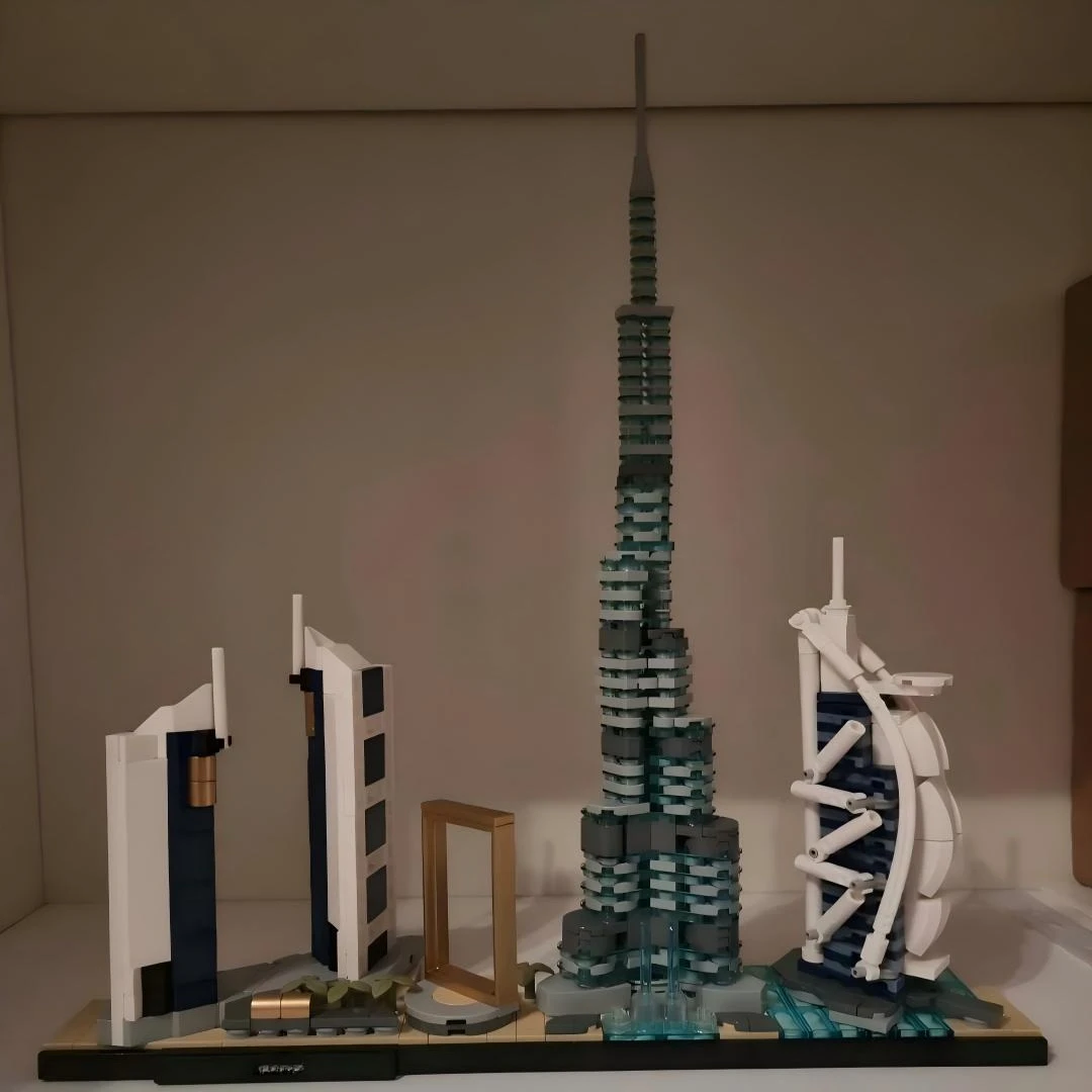 City Skyline Series 21026 21052 21043 21044 Building Blocks Sets Suitable for Christmas Gifts Compatible with Legoed Particles