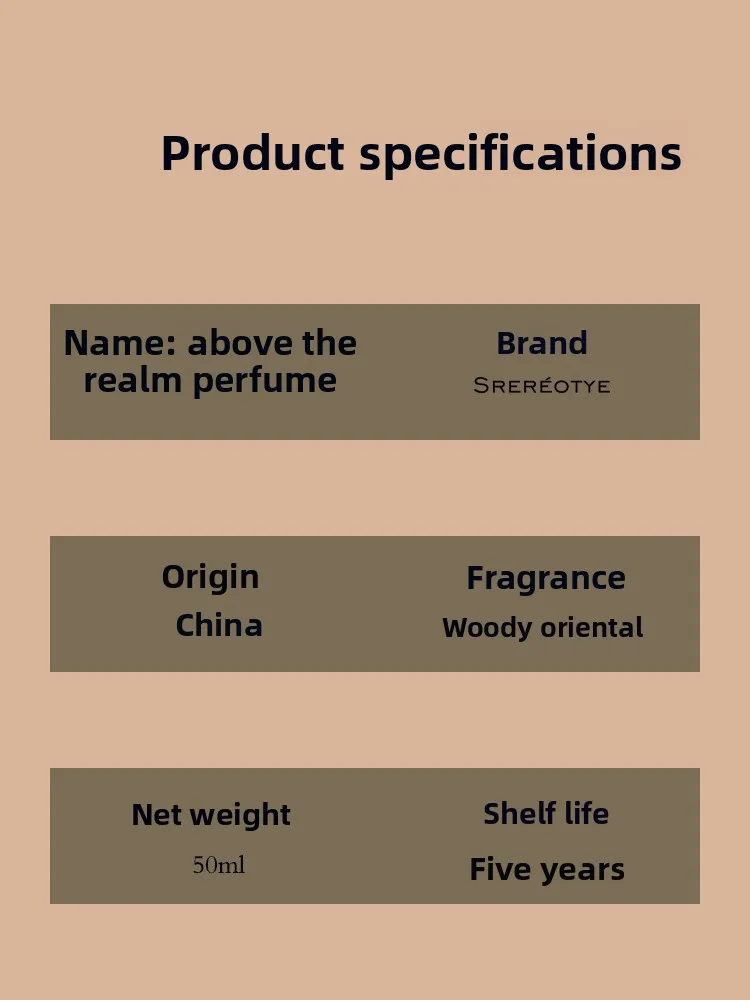 Parfum classique parfum durable diffusion en direct explosion raffermissant doré frais hommes 50ML