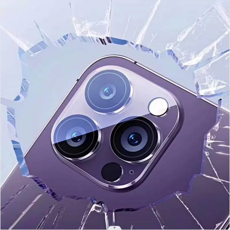 Tempered Glass For iPhone 15 14 13 12 11 Pro Max 12 13 Mini 3D Camera Lens Glass Cover Film For iPhone 15 14 Plus X XR XS Max