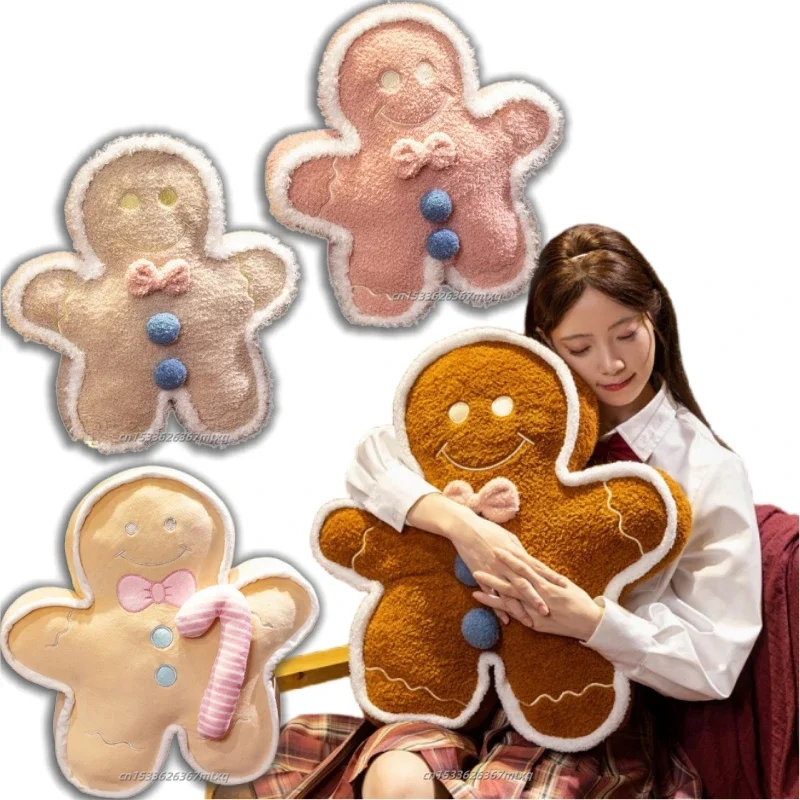

Очень мягкий пряничный человечек 40/55 см, плюшевая игрушка, мягкий печенье, мужской обнимающийся печенье, плюшевые игрушки, диван-кровать, подушка для спинки, домашний декор