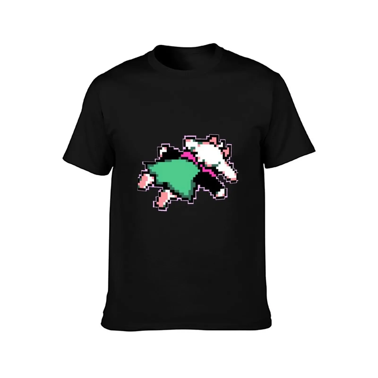 Ralsei Splat Pin T-Shirt anime customizeds mens graphic t-shirts big and tall