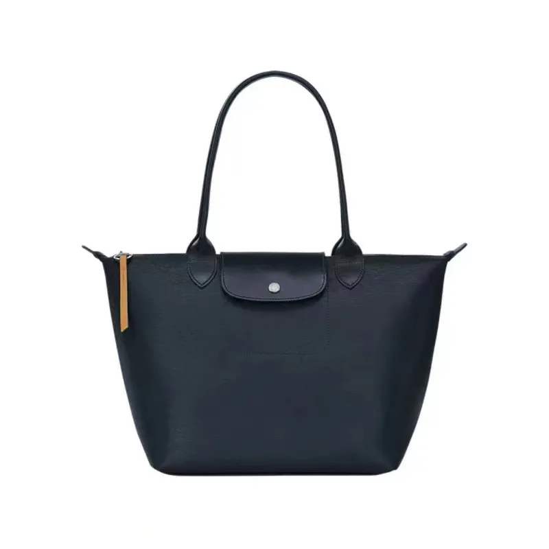 Bolsa de nicho série bolinho para mulheres, bolsa universal high-end feminina, alça grande média longa, bolsa de axilas de ombro único, nova