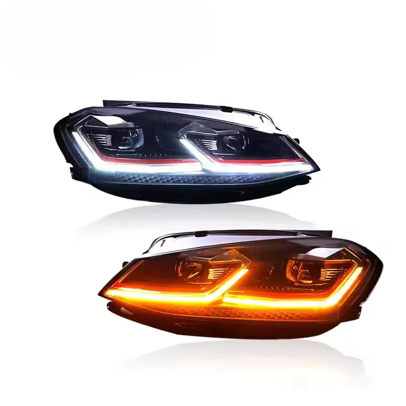 

SJC Wholesale Front Headlights Assembly for VW GOLF 7 MK7 Golf 7.5 2013 - 2020 Daytime Running Lamps for vw Golf 7 7.5 Headlampc