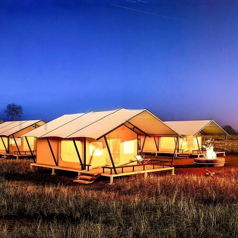 خيمة فاخرة للتخييم في السفاري في الهواء الطلق لودج الصحراء مخصصة المستوى 4 خيمة فاخرة مطلوبة في عطلة الإقامة الفاخرة #2