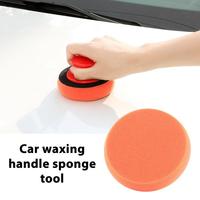 Car Waxing Sponge Applicator Pads Car Wheel Cleaning Cloth Microfiber Applicator Car Detailing Supplies  for Auto Waxing Sponge