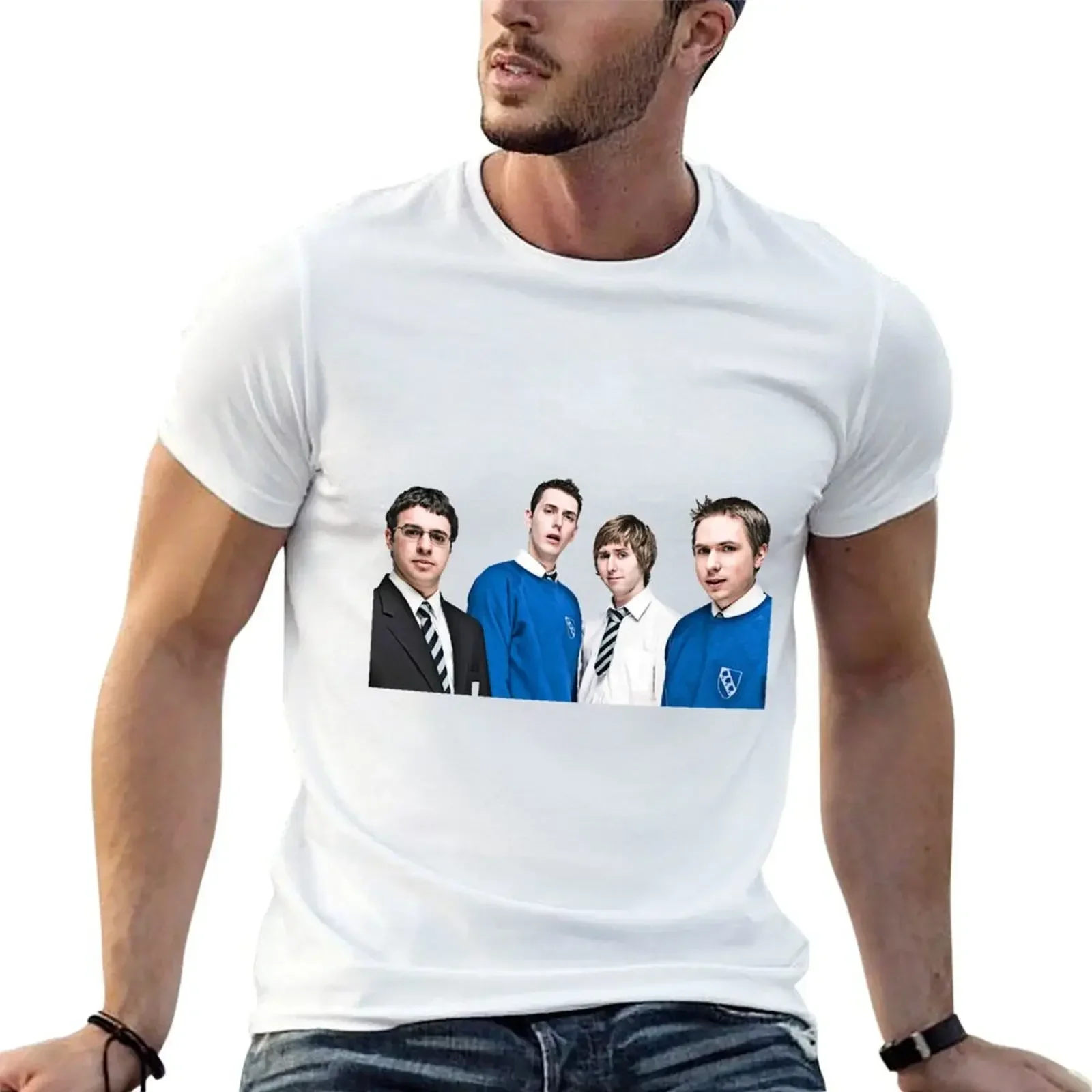 The Inbetweeners T-Shirt plus size clothes graphic t shirts big and tall t shirts for men