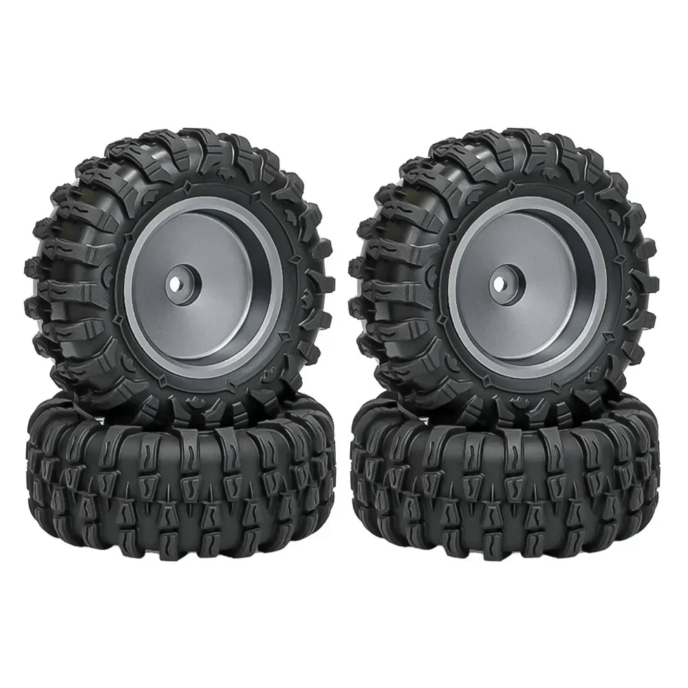 

Aluminum Alloy 1.3 Inch Beadlock Wheel Rim Tire For 1/24 Fms24 Axial Scx24 1/18 Trxs Trx4m Trx4-m Rc Crawler Car Tire