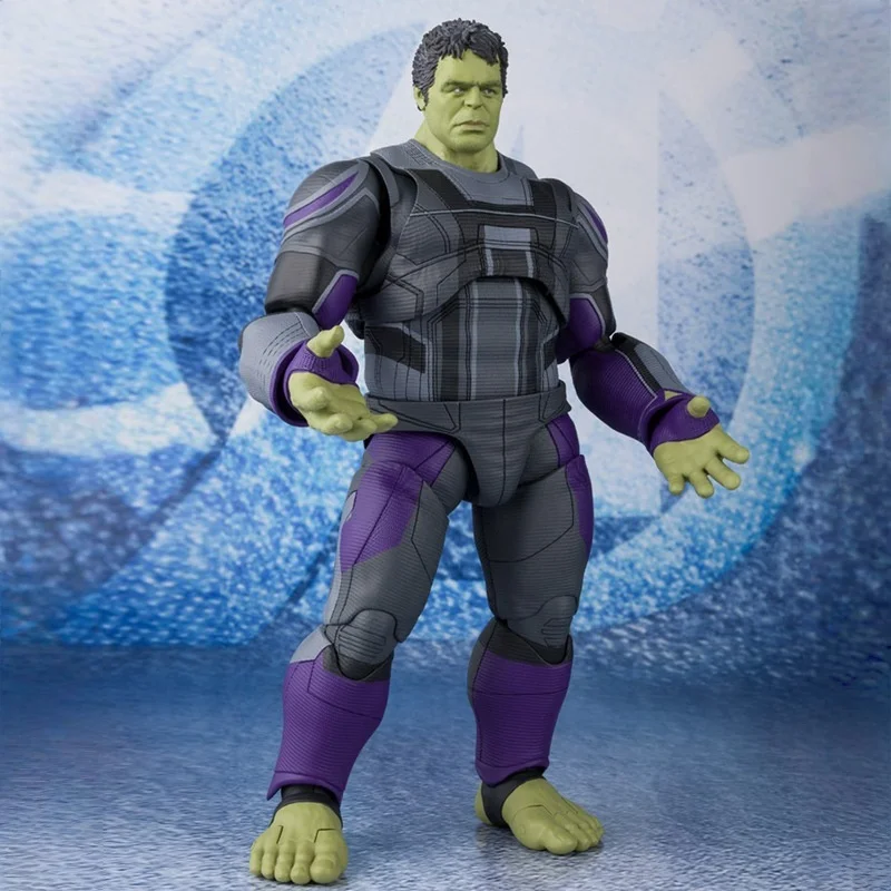 マーベル ハルク アベンジャーズ エンドゲーム 7 インチ アクションフィギュア - DST コレクタブル アーティキュレーテッド フィギュア、詳細な彫刻ス​​マッシュ フィスト & ベース付き