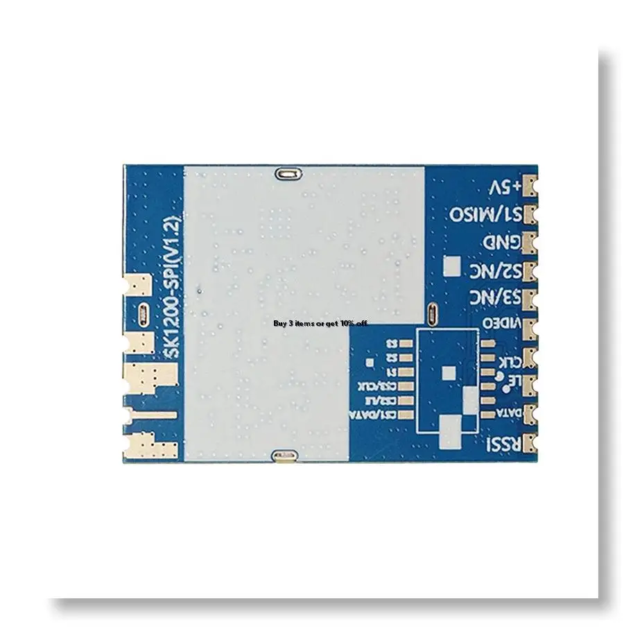 ✤SK1200-SPI 1.2G/1.3G 1.7G VRX Module Wireless Analog SPI VRX Receiver Open Source for FPV RC DIY Drone