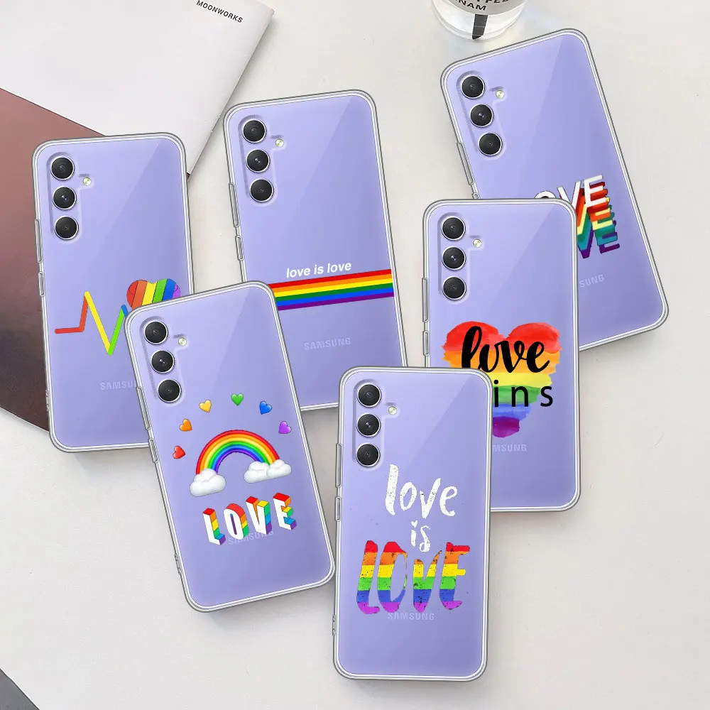 Gay Lesbian Lgbt Given Case For Samsung A32 A15 A16 A17 A54 A14 A34 A22 A51 A53 A12 A13 A23 A52 A55 A35 A31 A33 Soft Phone Cover