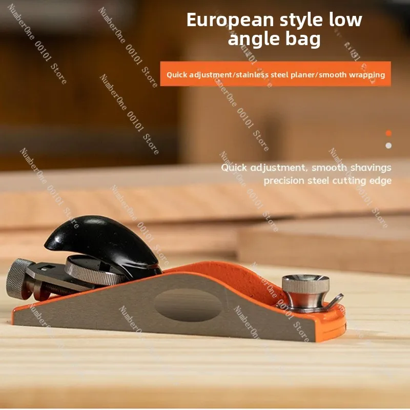 European Style Iron Planer Woodworking Planer Low Angle Planer Carpenter Knife Hand Rasp Hand Push No. 6 Pl