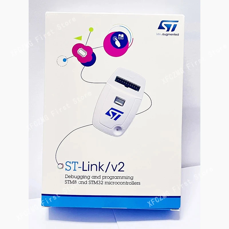 ST-LINK/V2 ST-LINK V2(CN) ST Liên Kết STLINK Giả Lập Trình Quản Lý Tải Xuống STM8 STM32 Nhân Tạo Thiết Bị 100% Thương Hiệu Mới