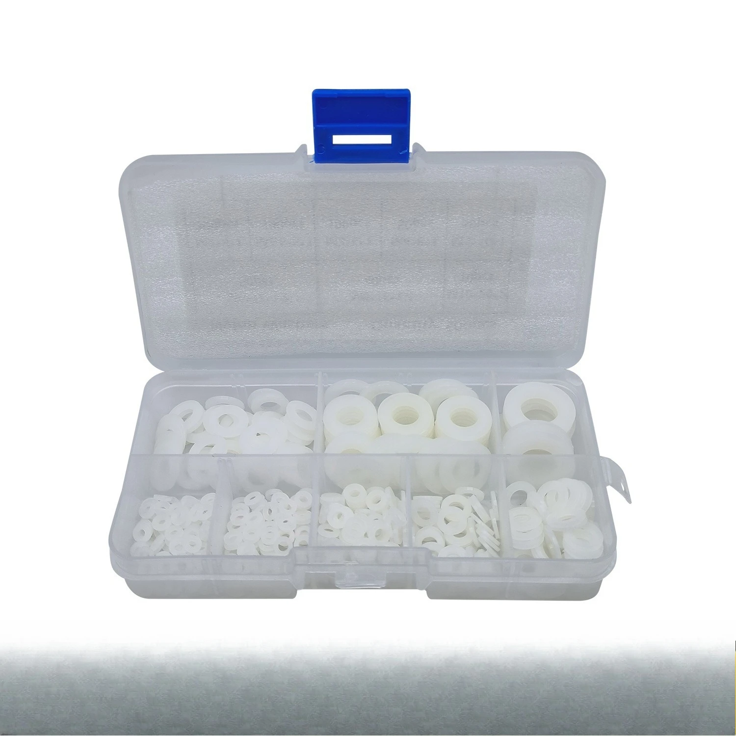 

Flat Gasket 500pcs White Nylon Gasket M2-M10 Plastic Gasket