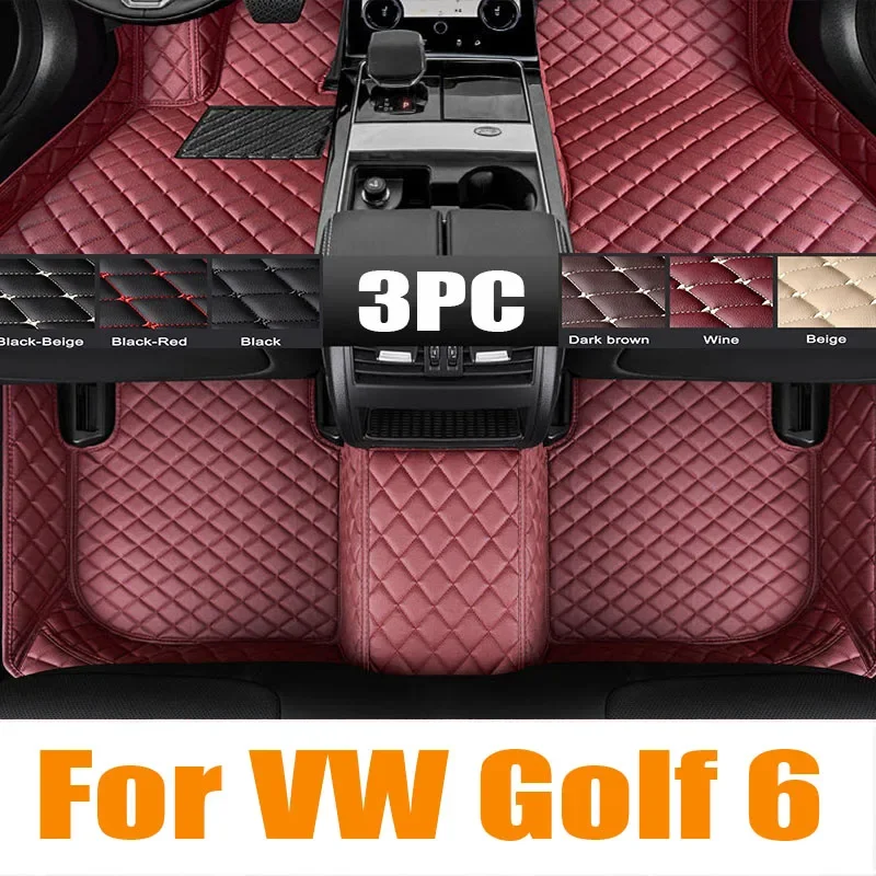 

Original Custom TPE Car Floor Mats For VW Golf 6 2010 2011 2012 2013 Waterproof Auto Accessories Interior Carpet