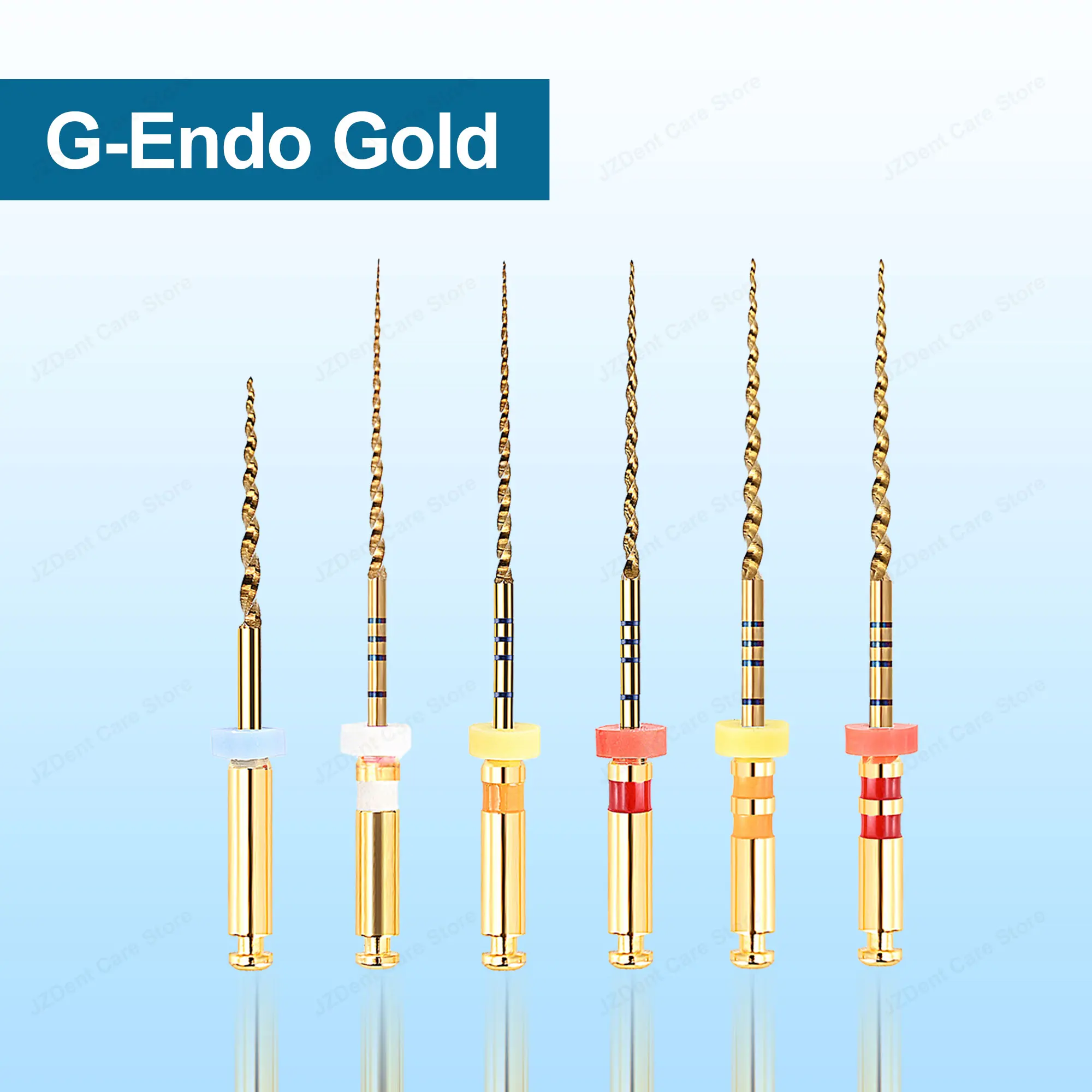 

Стоматологические эндодонтические роторные файлы Niti 04 06, конусные суперзолотые файлы с двигателем и тепловой активацией, стоматологический инструмент