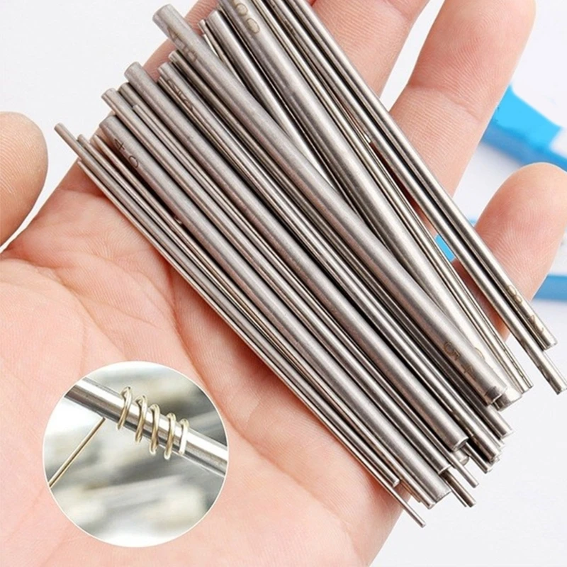 30Pcs Wire Core Winding Rods Wire Maker Mandrel for Various DIY Craft Projects Solid Wire Winding Rods Jewelry Making Tool Kits