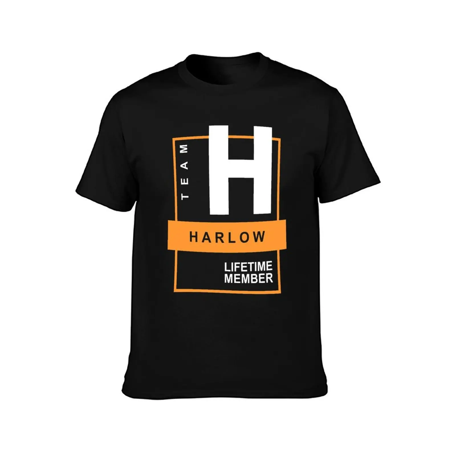 Team Harlow Lifetime T-Shirt Retro Style Print Casual Top T-Shirt