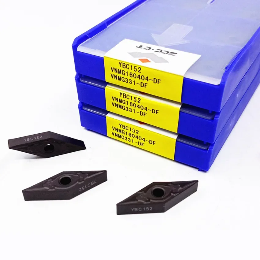 

VNMG160404-DF YBC152/VNMG160408-DF YBC152/VNMG160404-DF YBM251 VNMG331 VNMG332 ZCC.CT CNC blade carbide inserts turning inserts