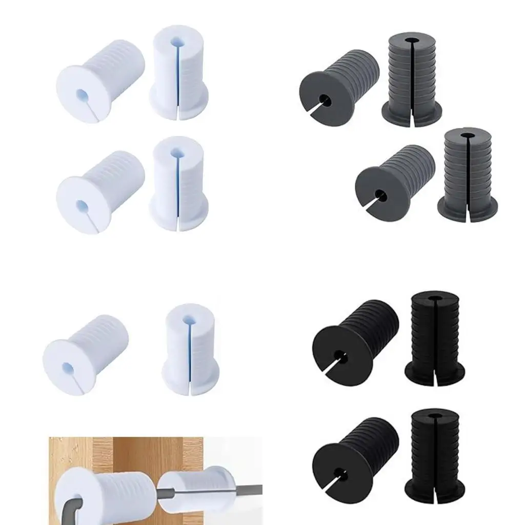 

652F Starlinks Cable Installation Set 4 Pack With Wall Grommets and Spades Drilling Bit Portable for Household Daily Use