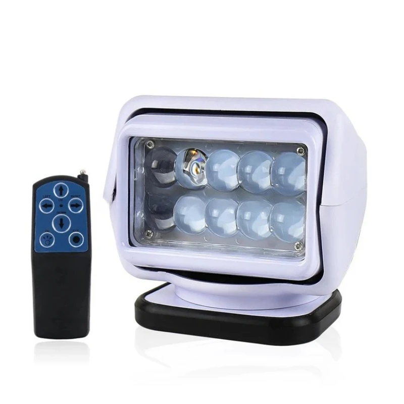 

Auto Reset 360 Rotary Light Emitting Diode Searchlight Marine Spotlight Built-in Magnet Outdoor Truck Off-Road Pickup Off-Road