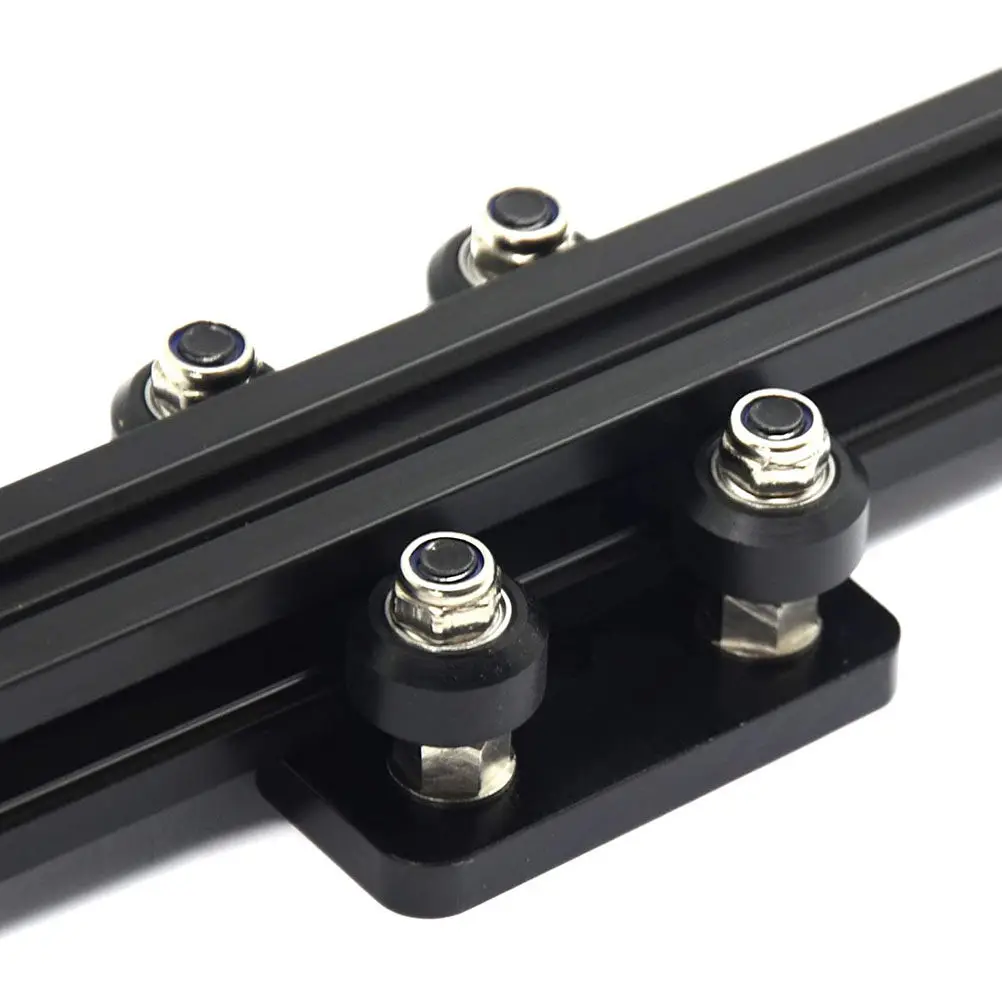 

Пластина для портального станка 2040, алюминиевый профиль, ролик, совместимый с V-образным пазом, аксессуары для ЧПУ 3D-принтеров, европейский ролик