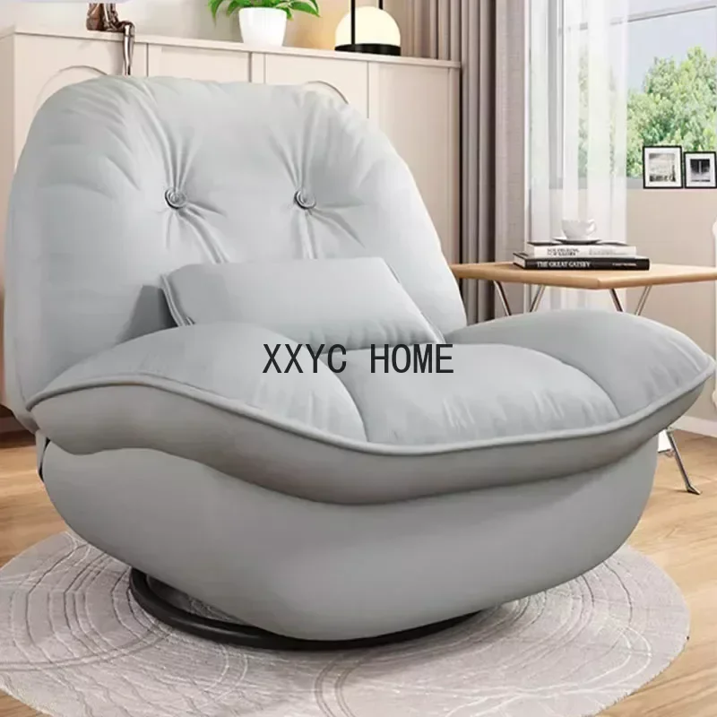 

Waterproof Unique Soft Simple Recliner Living Room Leather Nordic Lounge Sillon Reclinables Furniture
