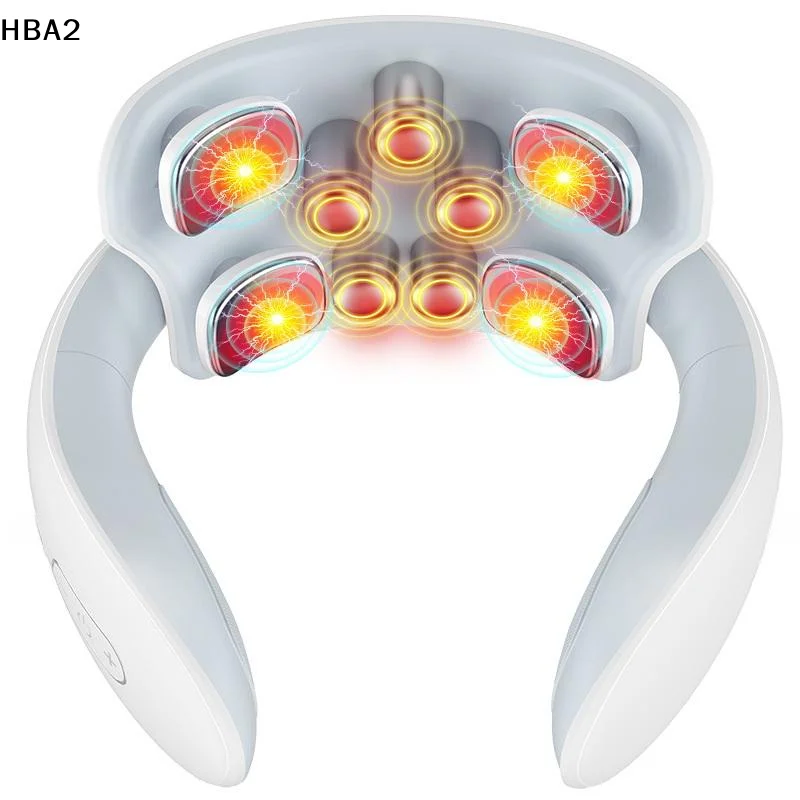 【H】Smart Neck Massager For Adults, 5 Massage Modes, Ergonomic Portable Neck Device For Office, Home & Travel Relaxation