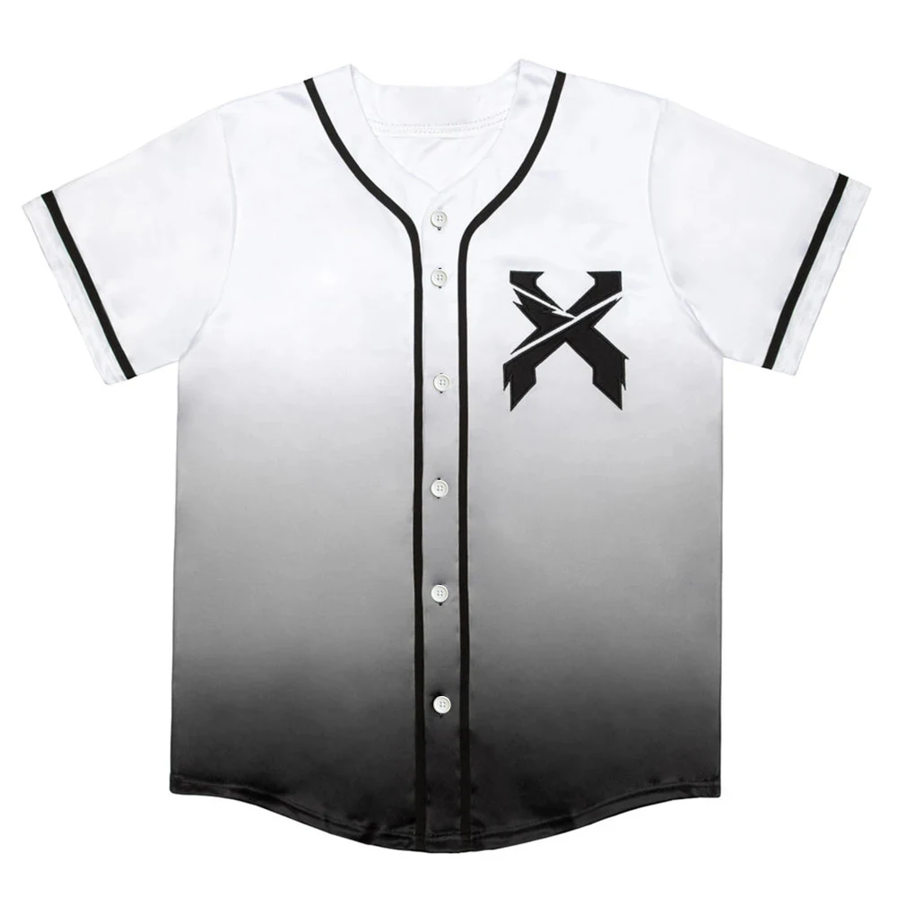 Excision Merch Headbanger Maglia da baseball Top Camicia Manica corta Streetwear Donna Uomo Abiti di moda