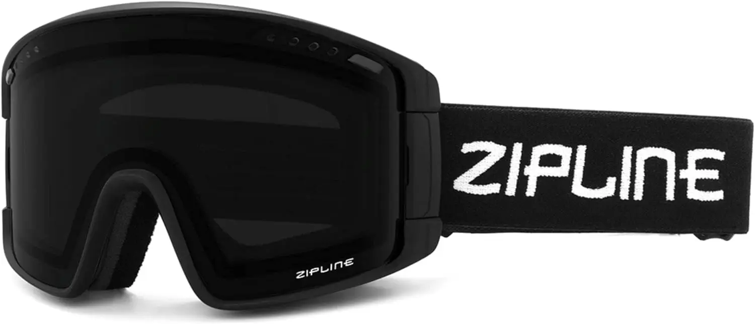 

Магнитные лыжные очки с защитой от запотевания, двойными цилиндрическими поликарбонатными линзами и регулируемой вентиляцией для четкого обзора