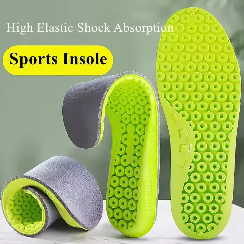 New Memory Shoe Insoles Unisex Soft Mesh Breathable Deodorant Running Shoe Bottom Pads Orthopedic Support